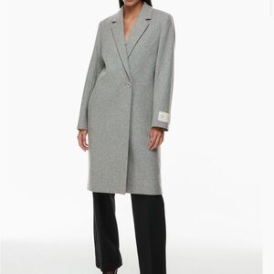 Babaton Aritzia Stedman Coat in Gray